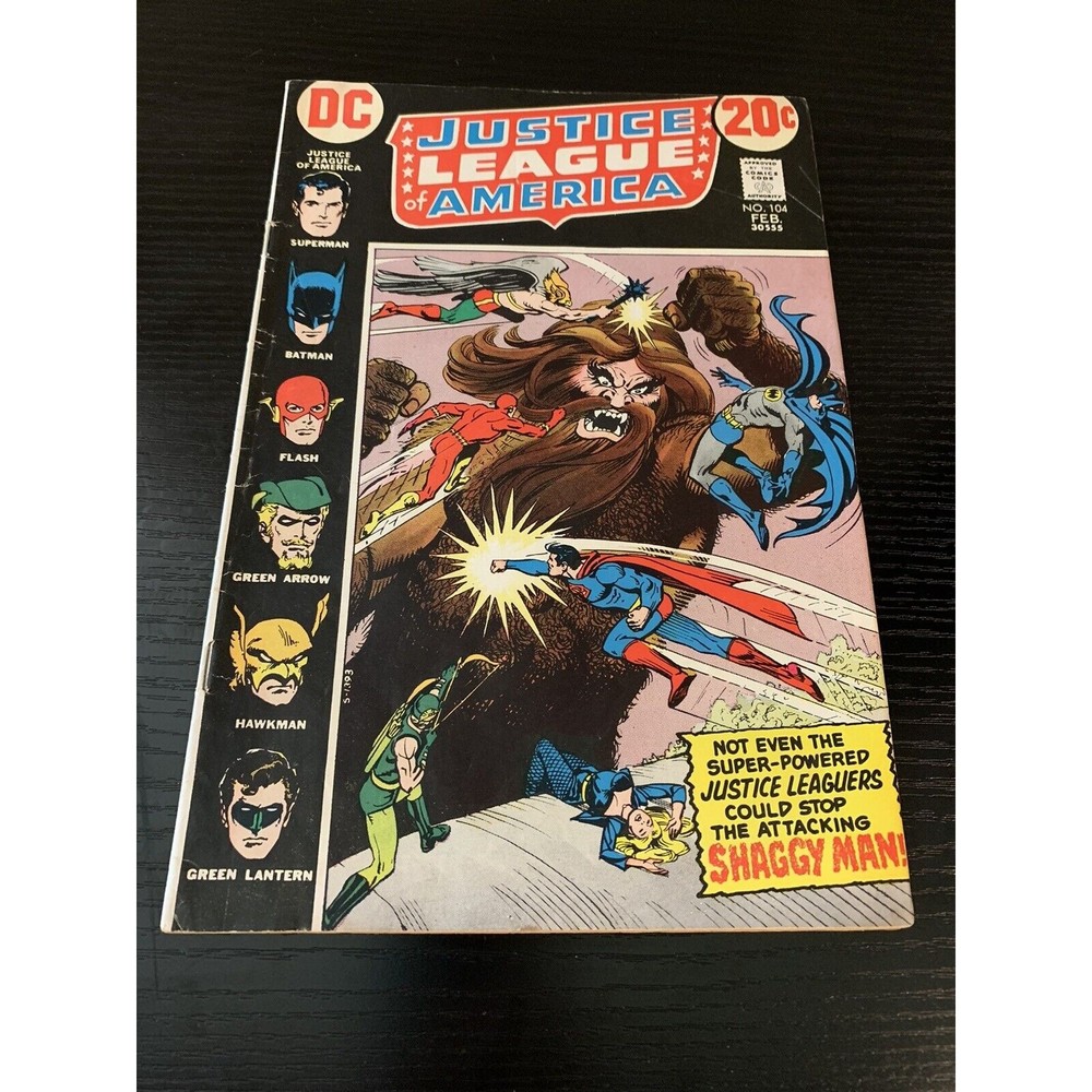 Justice League of America #104 - Feb 1973 - Vol.1         (6601)